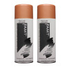 Lot de 2 bombes de peinture - rose gold - AMT pas cher-26351
