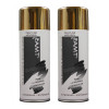 Lot de 2 bombes de peinture - or - AMT pas cher-26355