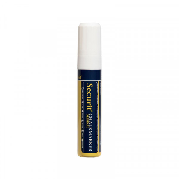 Feutre craie - Mine biseautée - 7 à 15 mm - blanc - Securit | à seulement 4,99 €