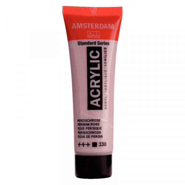 Peinture Acrylique en tube - rose persique - Amsterdam pas cher-26635