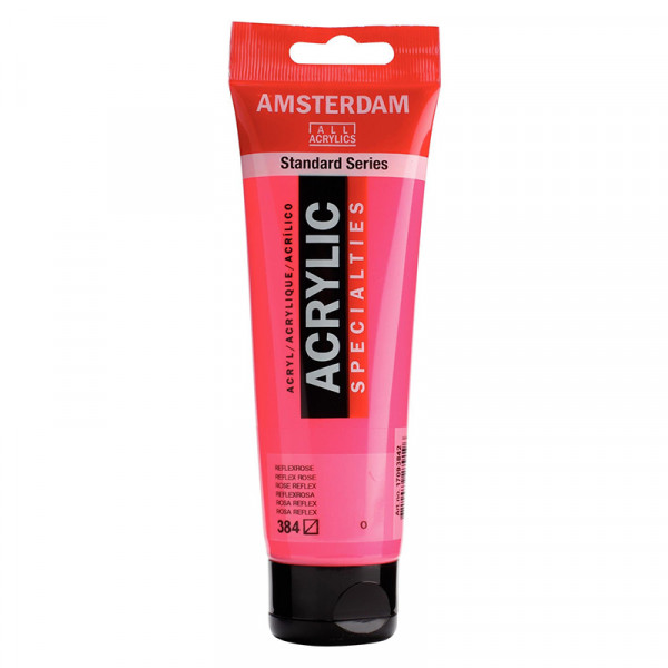 Peinture Acrylique en tube - rose reflex - Amsterdam pas cher-26721