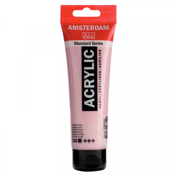 Peinture Acrylique en tube - rose persique - Amsterdam pas cher-26733
