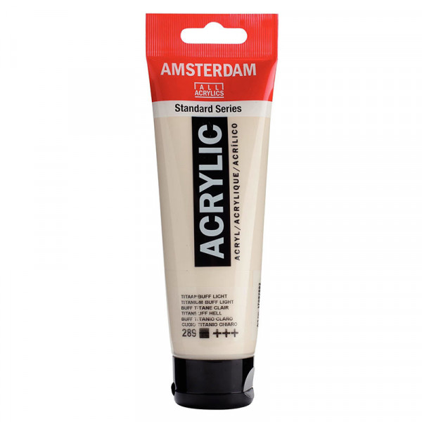 Peinture Acrylique en tube - buff titane clair - Amsterdam pas cher-26800