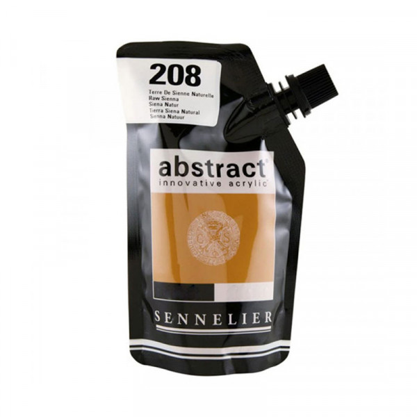 Peinture acrylique en sachet - Terre de sienne naturelle - 500ml - Sennelier pas cher