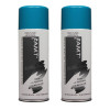 Lot de 2 bombes de peinture - turquoise - AMT pas cher