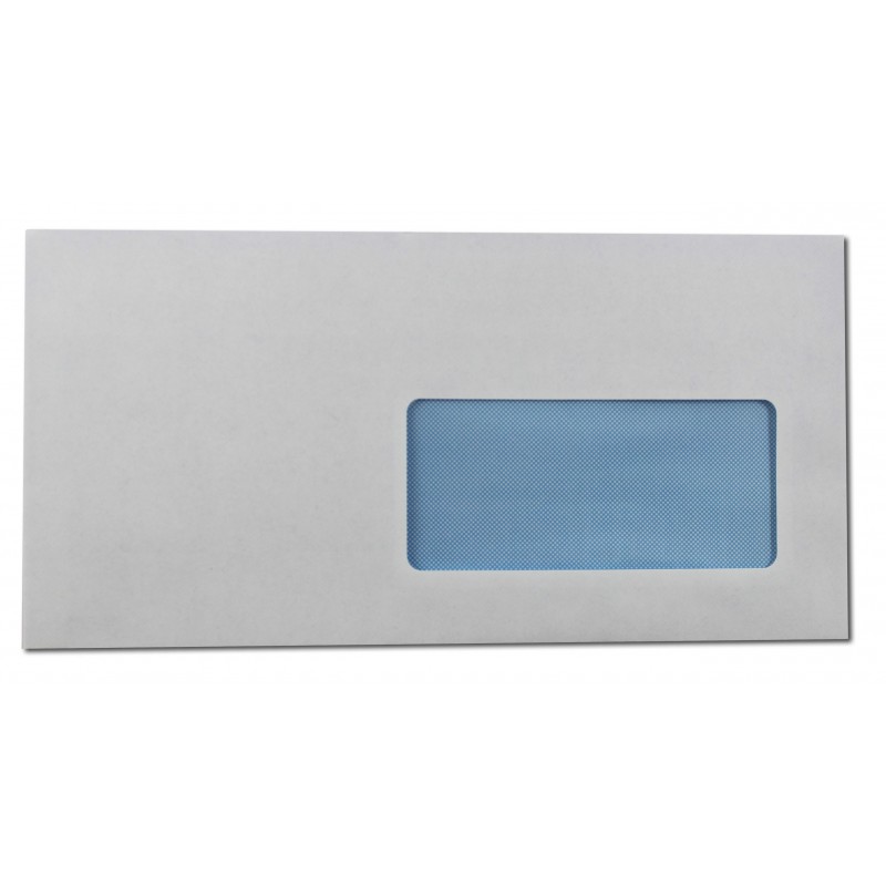 500 Enveloppes Blanches Dl À Fenêtre 45X100Mm Autocollante 110X220Mm Gpv 71384 | à seulement 10,99 €