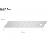 Etui de 5 lames HB-5B lame de 25 mm | Surdiscount