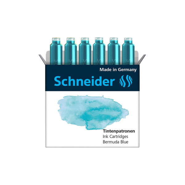 lot-de-6-cartouches-d'encre-pastel-bleu-bermuda