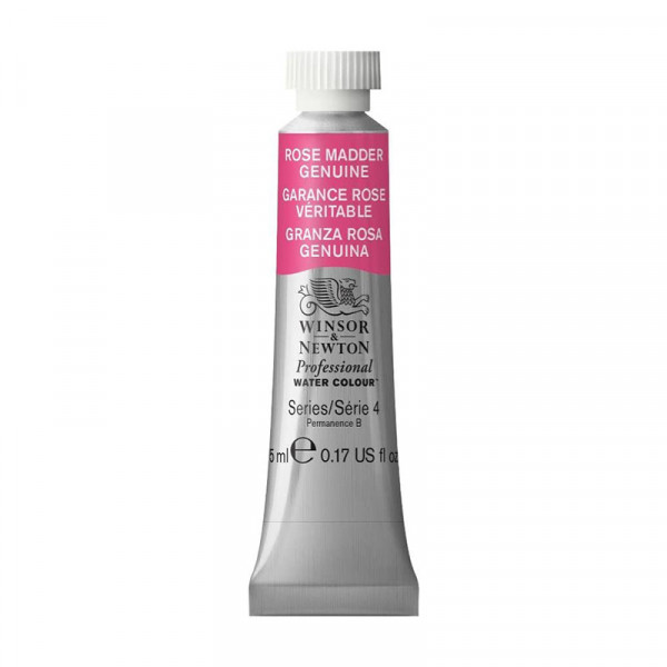 aquarelle-professionelle-extra-fine-5ml-W&N-garance-rose-véritable