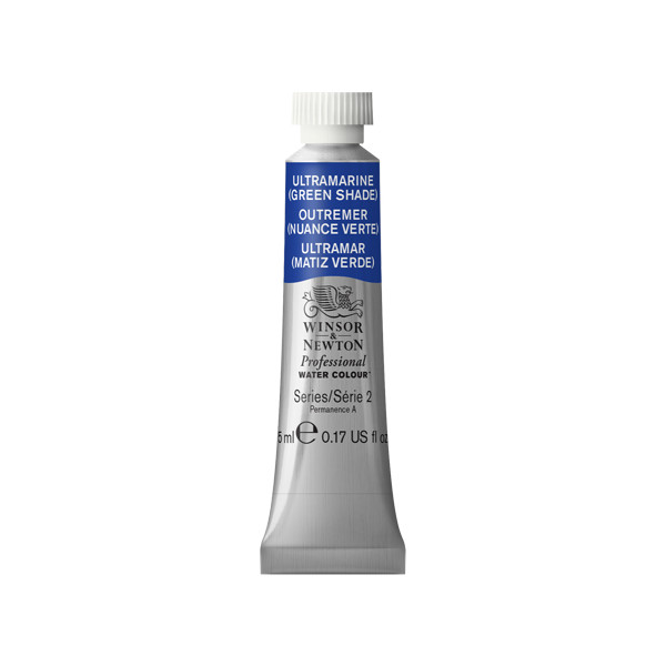 Aquarelle Professionnelle Extra-Fine - 5Ml - Outremer Nuance Verte - Winsor Et Newton pas cher