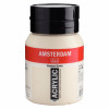 Pot peinture acrylique 500ml Amsterdam buff titane clair pas cher