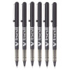 lot-6-stylos-roller-v-ball-07-noir-pilot