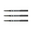 lot-3-stylos-roller-hi-techpoint-V5-noir-pilot