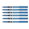 lot-6-stylos-roller-hi-techpoint-V5-bleu-pilot
