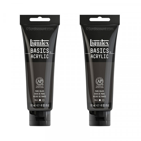 lot-2-tubes-peinture-acrylique-noir-mars-liquitex-basics