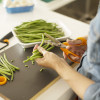Ciseaux de cuisine Fiskars lames en acier striées 18 cm