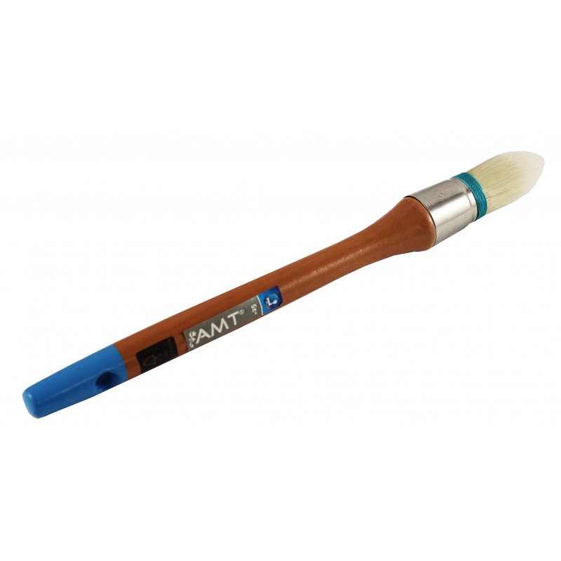Pinceau À Rechampir Pro - Peintures Acryliques - Soie Naturelle - Manche Bois Fsc - N°25 - Amt pas cher
