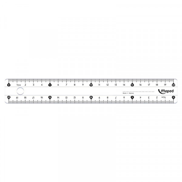 regle-double-decimetre-plat-maped