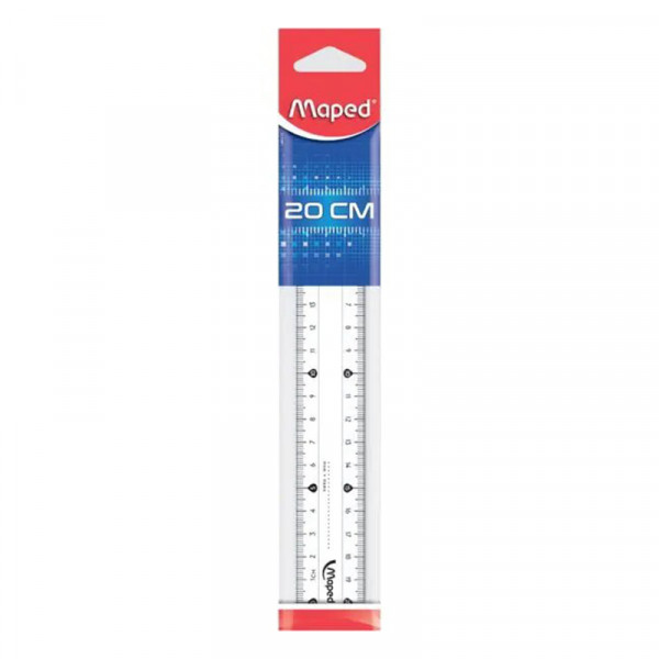 regle-double-decimetre-plat-maped-pas-cher