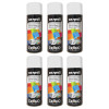 Lot de 6 bombes de peinture professionnelle Nespoli - blanc neige brillant