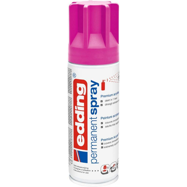 bombe-peinture-acrylique-permanent-edding-5200-magenta