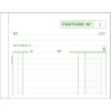 3 facturiers - Dupli - Autocopiants - 10,5x13,5cm - 50 feuilles - Exacompta - 13274E