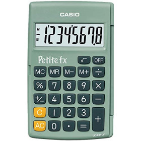 Petite calculatrice - Scolaire - Pour calculs simples - Casio Fx Petite - Primaire