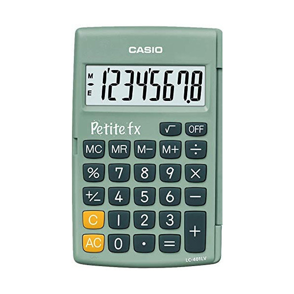 Petite calculatrice - Scolaire - Pour calculs simples - Casio Fx Petite - Primaire