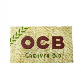 Papier à rouler OCB Chanvre Bio – carnet de 100 feuilles courtes