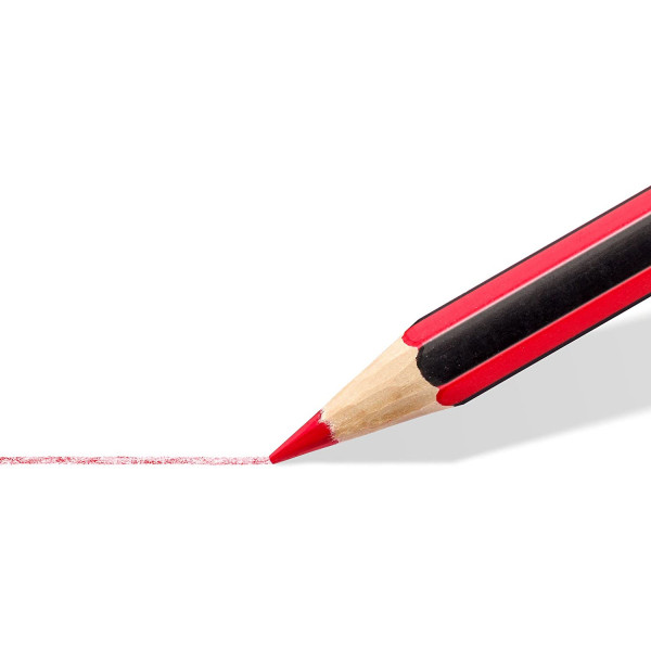 24 crayons de couleur - Boîte métal - Staedtler Noris Colour