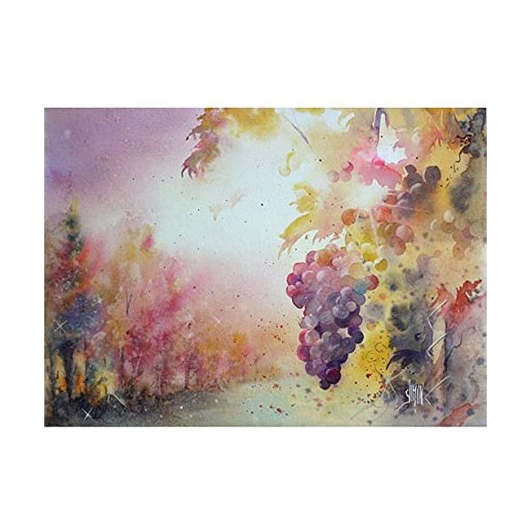 Bloc - Aquarelle - 20x40cm - Grain Fin - 300g - Clairefontaine - Fontaine