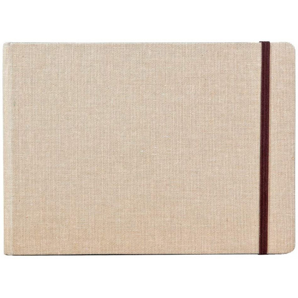 photo-Carnet - Dessin - A5 - 32 pages - 180g - Clairefontaine - Goldline - Beige