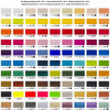 Set de 90 tubes de 20 ml peinture acrylique Amsterdam