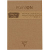 Bloc Paint'On 17,6 x 25 Cm - 50 Feuilles Frange - Clairefontaine