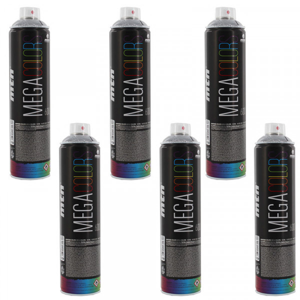 lot-6-bombe-mtn-megacolors-600ml-gris