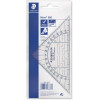 Equerre géométrique 16 cm avec rapporteur plastique Staedtler 568 38 Mars