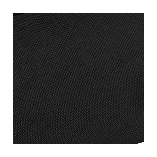 Trousse plate 3 compartiments 22 x 2 x 10 cm noir Clairefontaine