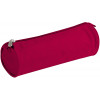 Trousse ronde en polyester 22 x 7 cm rouge Clairefontaine