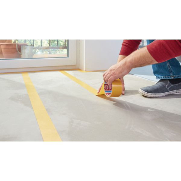 Rouleau ruban adhésif double face extra-fort spécial sols irréguliers Tesa 5m x 50mm