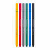Feutres - Pointe fine 0,4mm - 6 couleurs classiques - Dessin, croquis - Bruynzeel