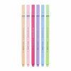 Feutres - Pointe fine 0,4mm - 6 couleurs pastel - Dessin, croquis - Bruynzeel