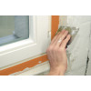 Ruban de masquage en PVC façades et surfaces irrégulières Tesa 33m x 50mm orange