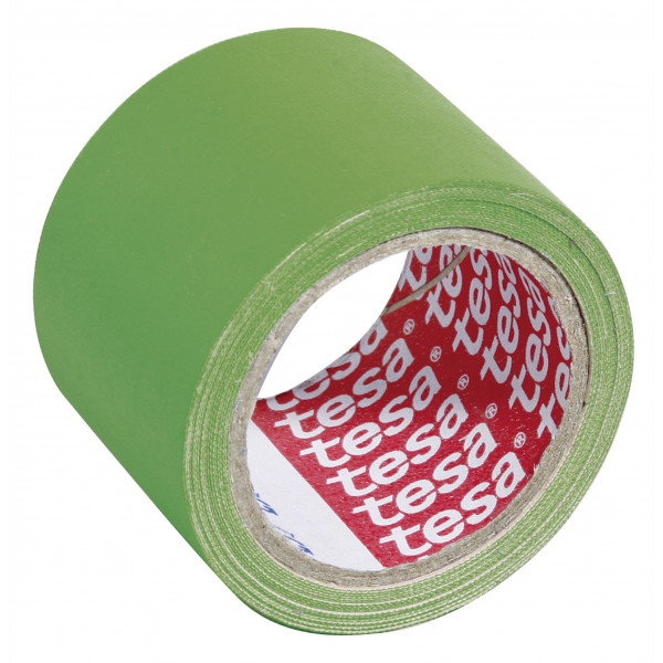 Ruban adhésif toilé réparation fixation Tesa Power Effect 2,75m x 38mm vert
