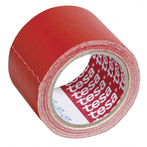Ruban adhésif toilé réparation fixation Tesa Power Effect 2,75m x 38mm rouge
