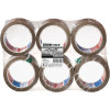 Lot 6 rouleaux adhésif emballage havane 66m x 50mm Tesa Pack