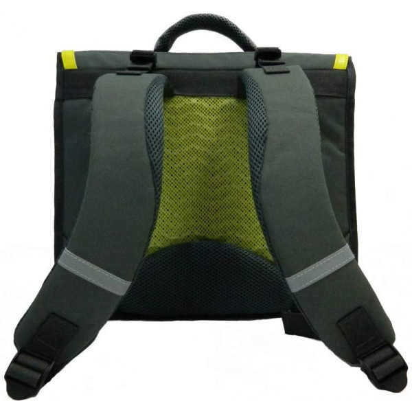 Cartable Scolaire Viquel EXOTIC 38 Cm - Dos Moussé, Bandes Réfléchissantes, 2 Compartiments - Pour École Primaire (Rose) - 4