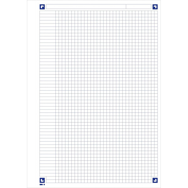 Cahier - A4 (21x29,7cm) - Petits carreaux - 160 pages - couverture en polypro - à spirale - Oxford - NomadBook