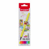 photo-Feutres - Pointe fine 0,4mm - 6 couleurs fluos - Dessin, croquis - Bruynzeel