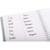 Carnet de vocabulaire KoverBook Clairefontaine 14,8 x 21 cm