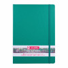 photo-Carnet - Croquis - Dessin - A4 - 21x29,7cm - 80 pages - 140g - Vert forêt - Sakura